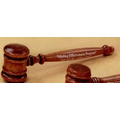 Walnut Finish Miniature Novelty Gavel